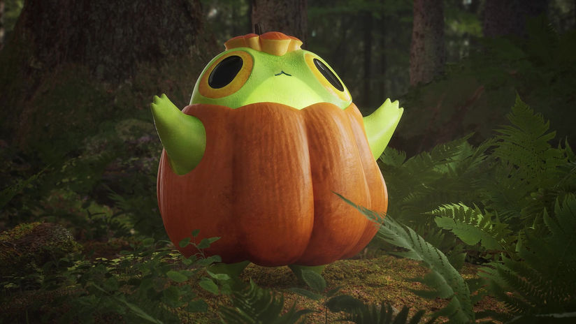 PumpkinFrog Character
